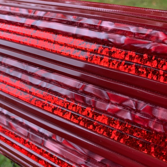 🔥SALE🔥 Authentic KURT GEIGER LONDON Acrylic clutch/Crosby - Picture 6 of 15